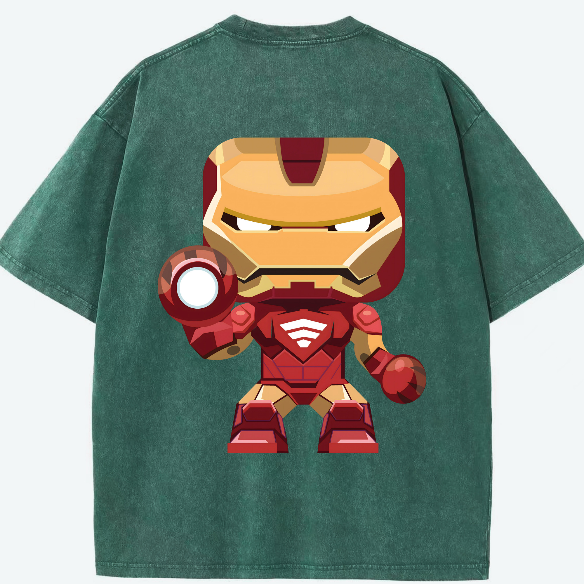 （画像用） アベンジャーズ The Avengers 綿100% ヴィンテージ風 半袖Tシャツ（背面プリント）